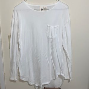 Long sleeve front pocket shirt